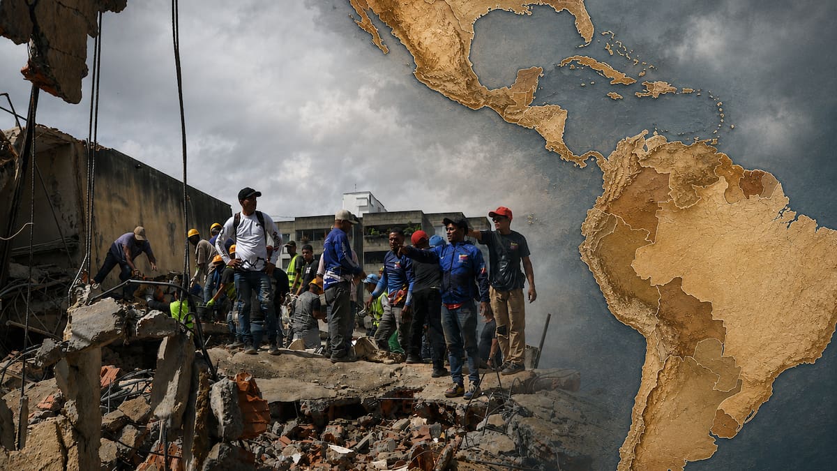 América Latina activa apoyo humanitario para Venezuela tras doble terremoto de magnitud 7.2 y 7.5 que dejó muertos, cientos de heridos, daños en infraestructura y estado de emergencia nacional