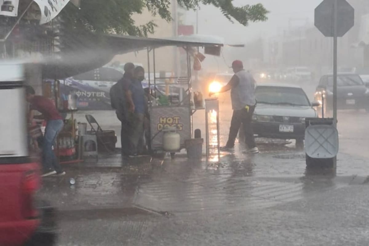 Lluvias y ráfagas de viento provocan 18 reportes en Hermosillo