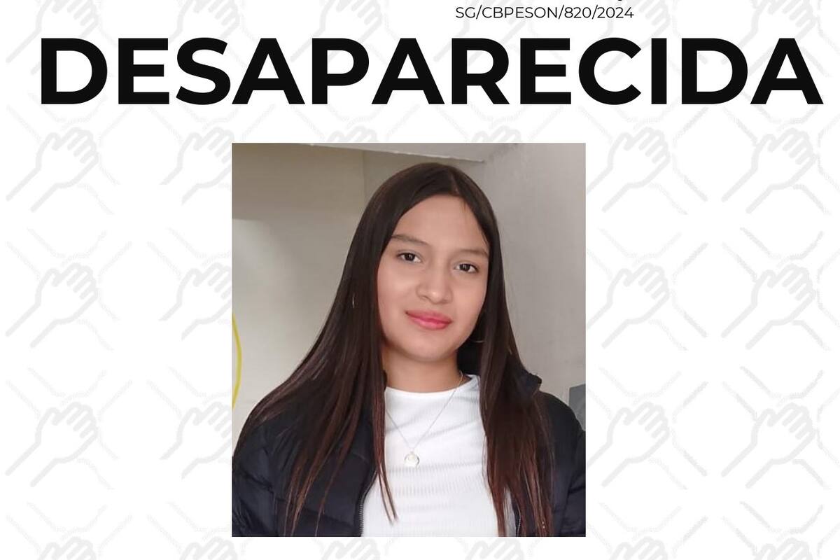 Solicitan apoyo para localizar a joven de 14 años desaparecida en Cajeme, Sonora