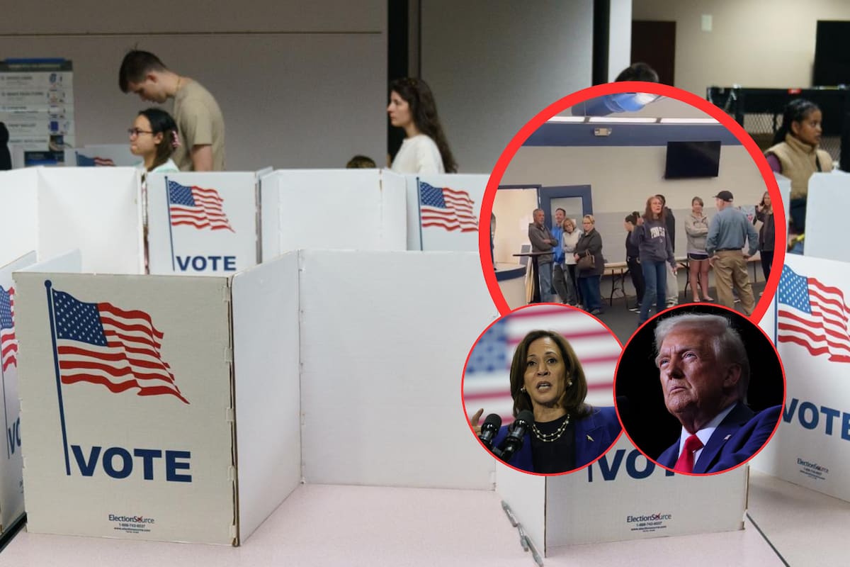 Elecciones de EU: Reportan problemas electorales en 2 condados de Pensilvania, ¿qué sucedió?