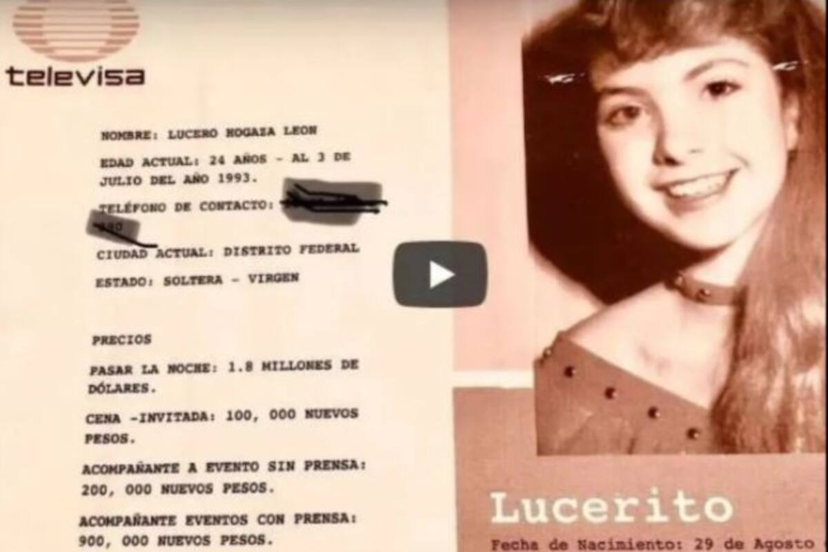 Prosticatálogo de Televisa: La vez que Lucero fue vinculada al libro y lo que ella respondió