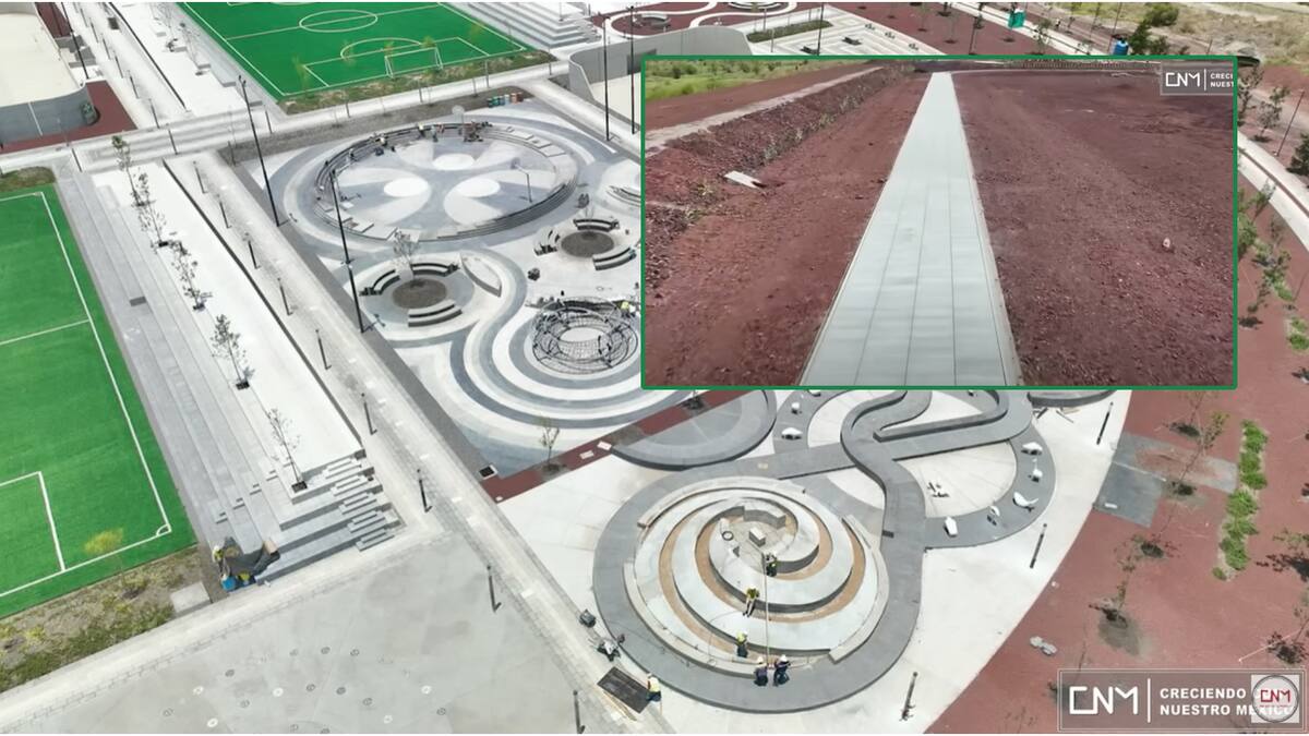 ARCHIVO. Muestran en video avances de la construcción del Parque Ecológico Lago de Texcoco, donde se iba a construir el NAIM.