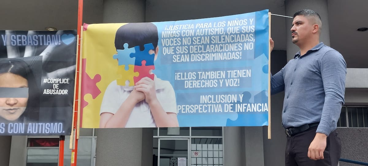 Señaló irregularidades en procesos judiciales y pidió mayor sensibilidad institucional ante denuncias relacionadas con violencia familiar y posibles abusos. Foto: Michelle Castillo