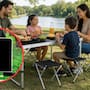 La mesa plegable Raganet baja a $599 MXN en Mercado Libre, una oferta con 50% de descuento que incluye cuatro sillas portátiles ideales para picnics familiares y vacaciones de verano