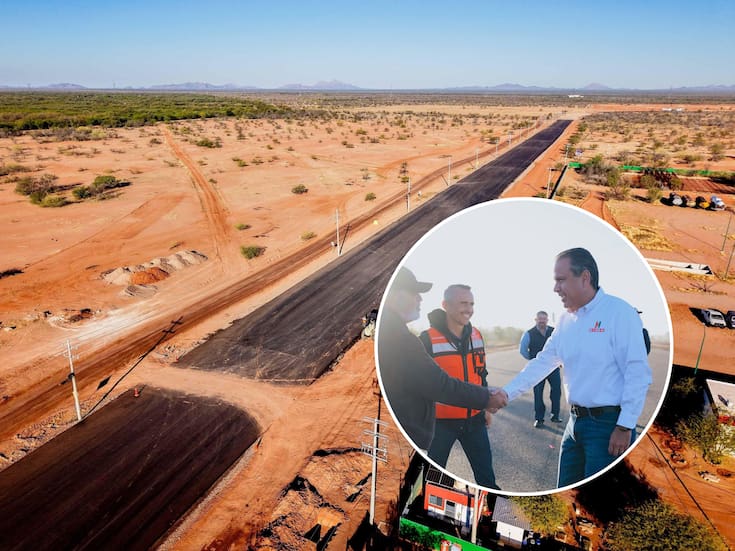 Supervisa Astiazarán avance de la primera etapa del Libramiento Norponiente de Hermosillo
