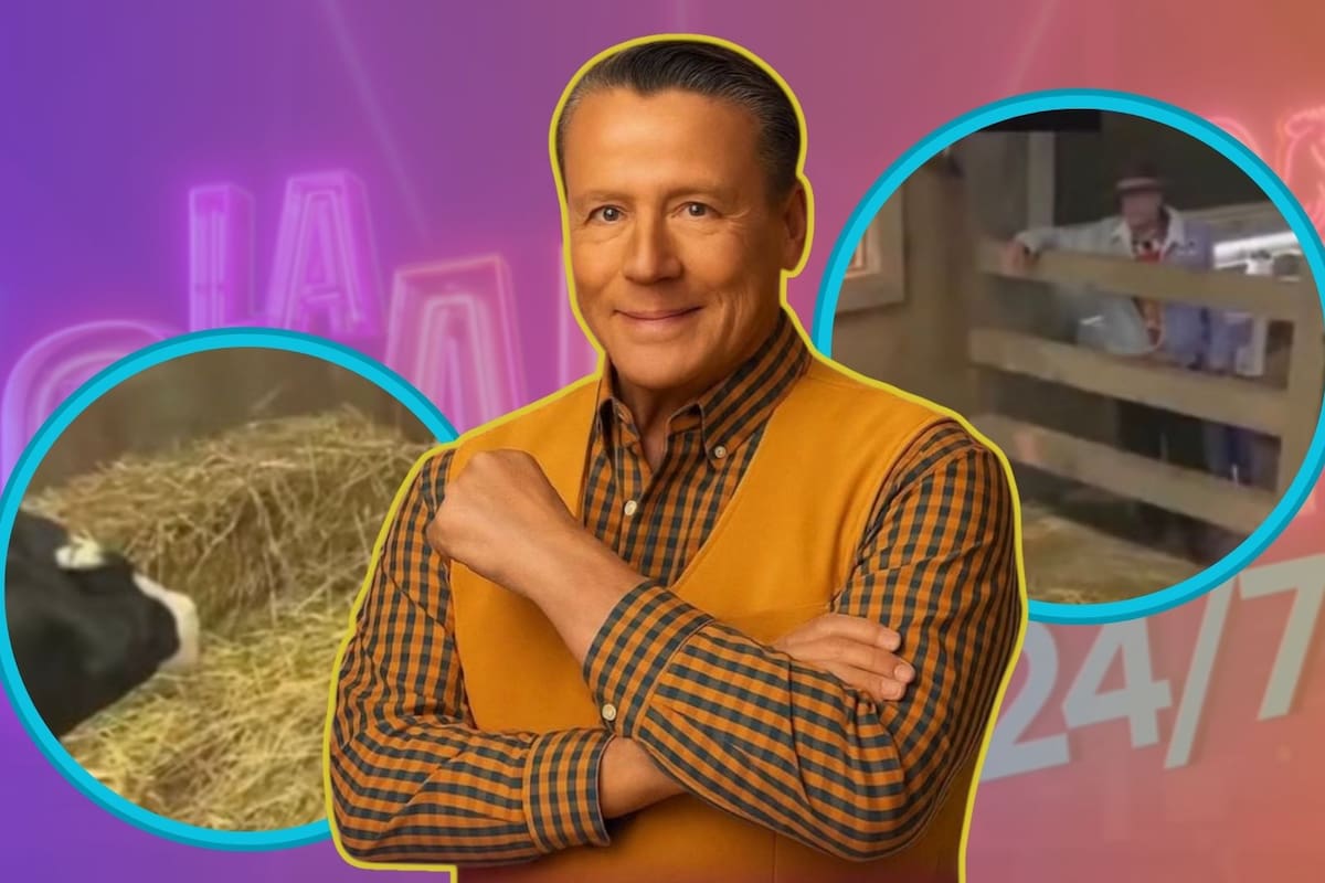 Alfredo Adame se vuelve viral tras hablar con las vacas en La Granja Vip