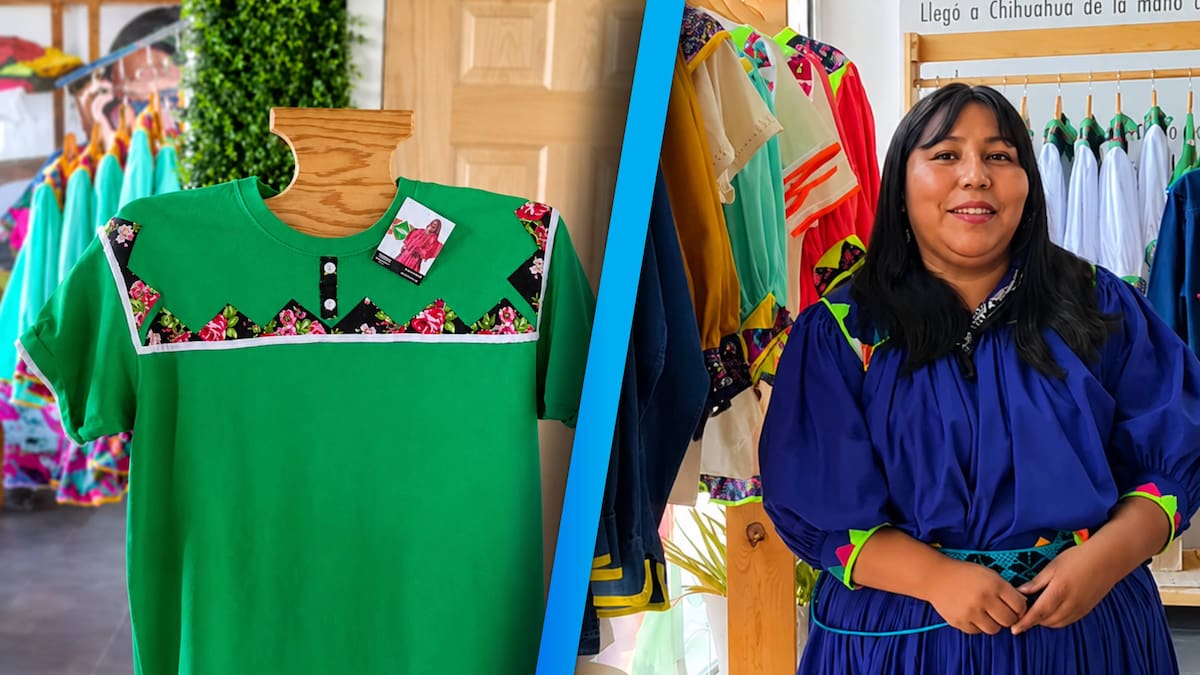 Artesanas Rarámuri lanzan su propia playera mundialista inspirada en la Selección Mexicana