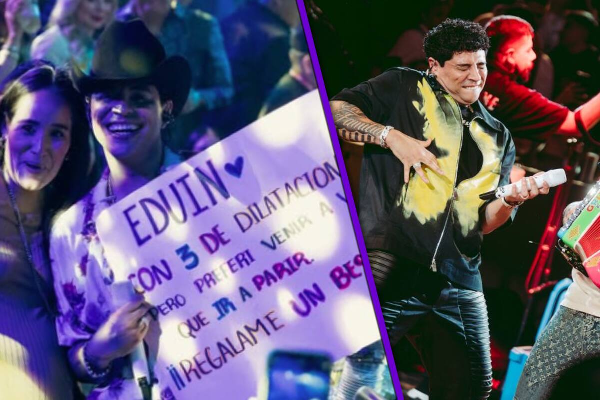 Fan embarazada retrasa su parto para ver a Grupo Firme en Hermosillo; “prefiero venir a verte que ir a parir”