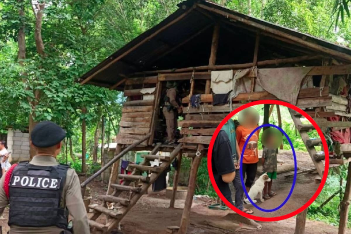 Niño tailandés de 8 años fue rescatado tras vivir abandonado con seis perros; solo ladraba y no podía hablar