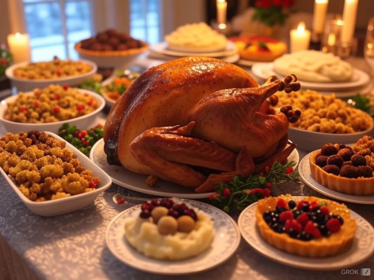 Platillos deliciosos para celebrar en familia en Año Nuevo | Foto: Grok