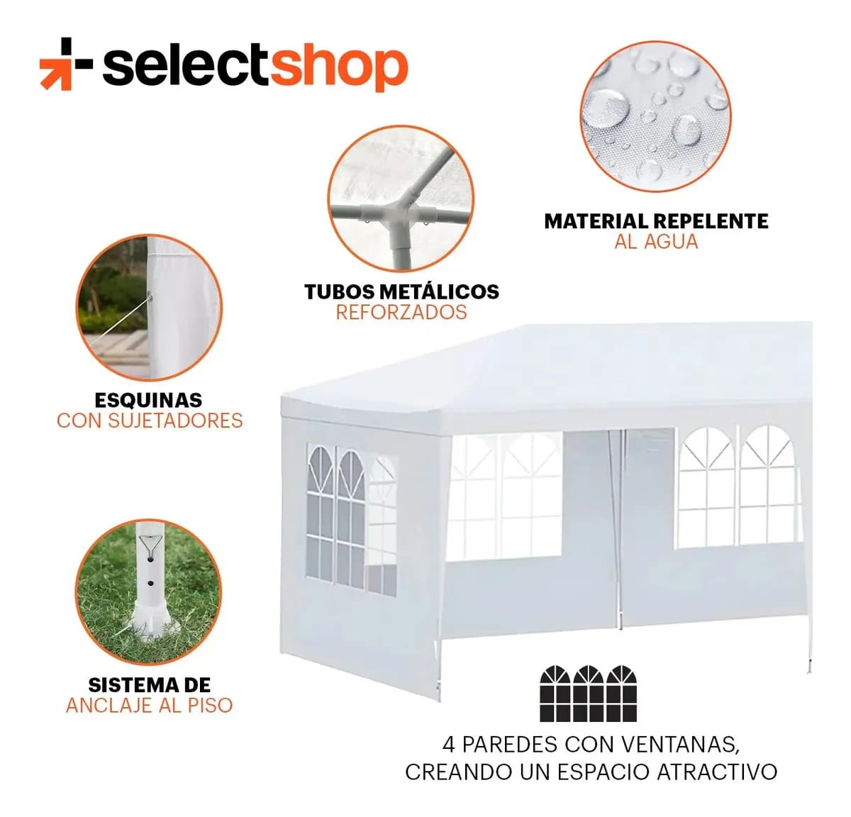 Los usuarios que ya la compraron destacaron que es fácil de armar y que incluso fue probada en granizada y lo soportó. | Foto: Mercado Libre