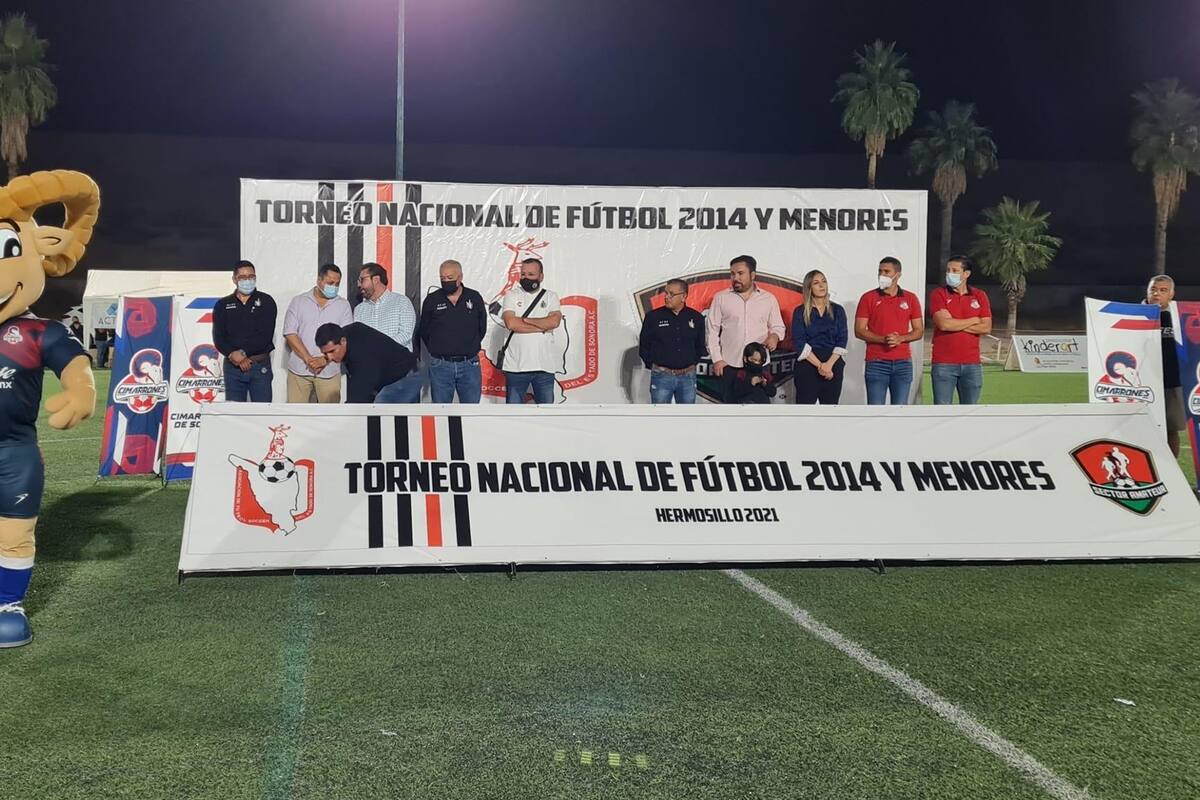Cimarrones de Sonora apadrinan Nacional de Futbol 2014 y Menores