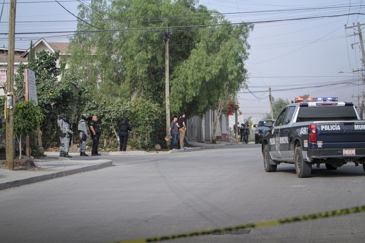 El hallazgo ocurrió la mañana de este miércoles en la delegación Florido-Mariano; la Fiscalía inició las investigaciones. Foto: Border Zoom