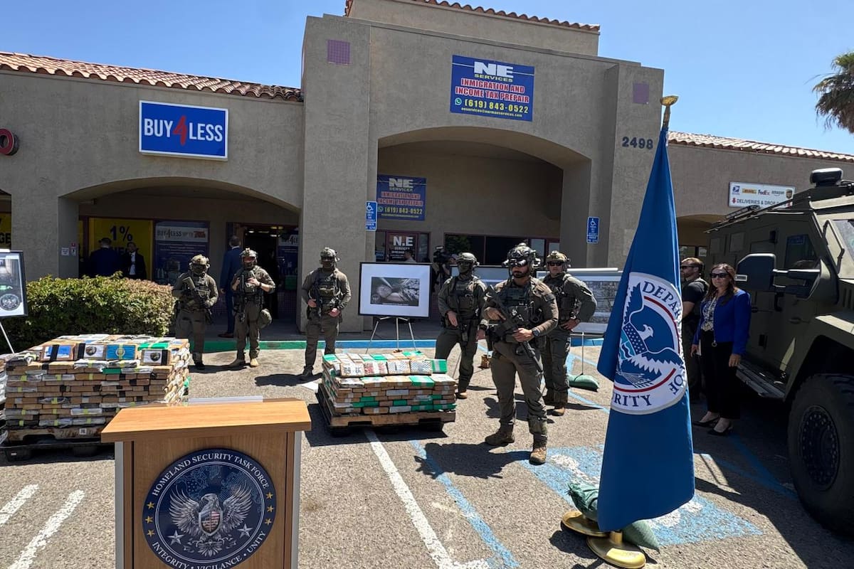 Narcotúnel operaba desde Tijuana hasta tienda de saldos en San Diego