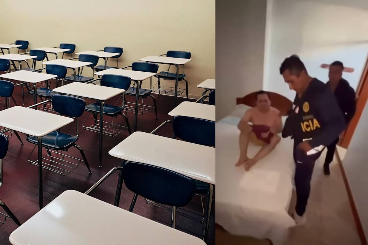 VIDEO: Desnudo y en la cama de un hotel, encuentran a profesor peruano que citó a estudiante  para mejorar sus calificaciones