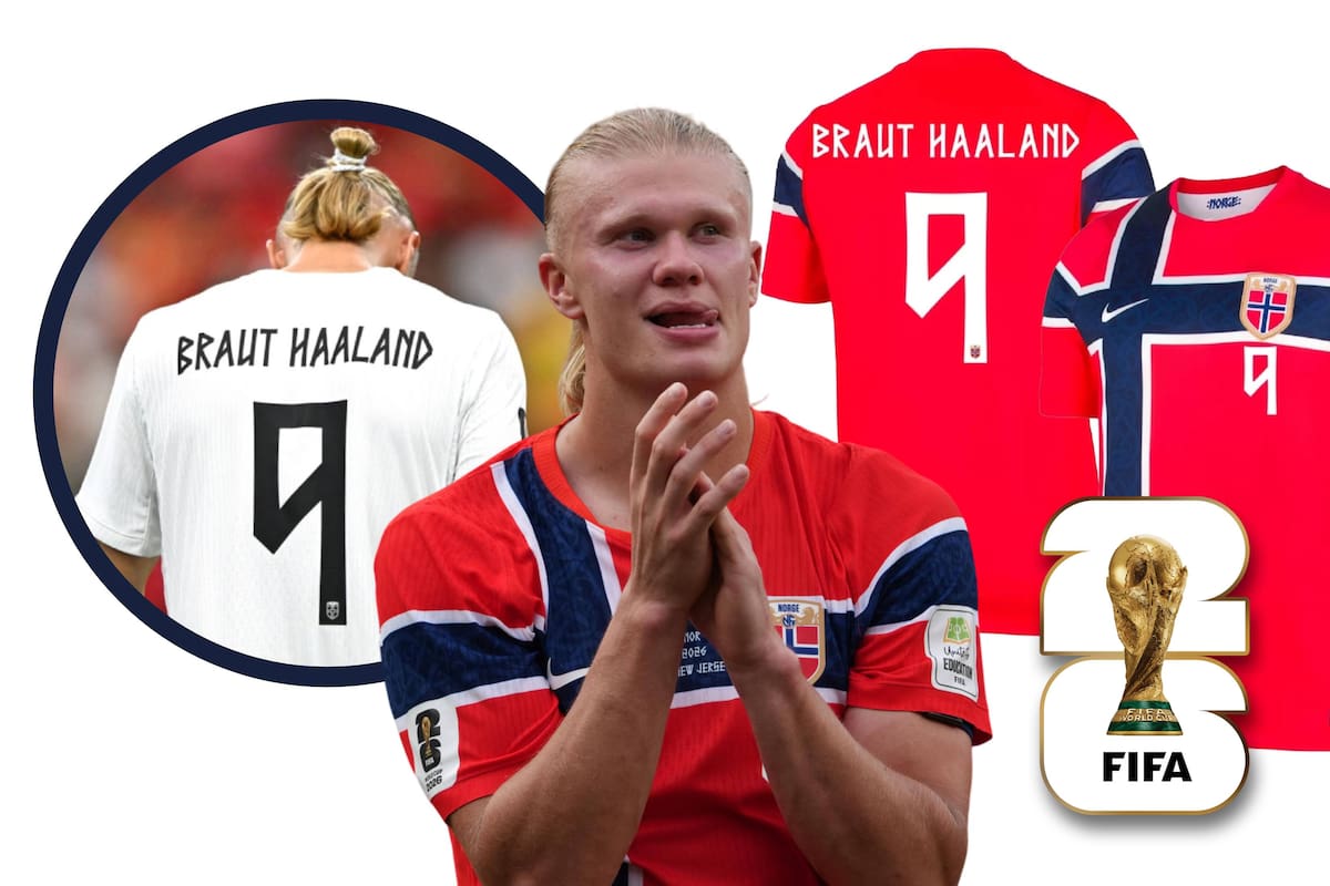 ¿Por qué Erling Haaland usa “Braut Haaland” con Noruega en el Mundial 2026? El homenaje familiar detrás de su camiseta
