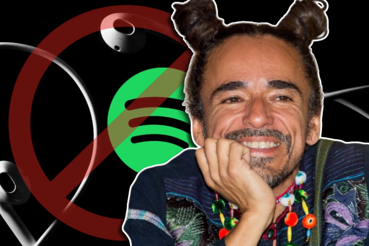 Rubén Albarrán, líder de Café Tacvba, pide boicotear Spotify por inversión militar; “no más música financiando la guerra”