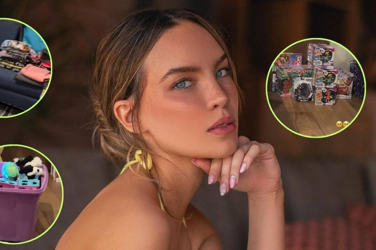 Belinda hace colecta de ropa y juguetes para una casa hogar