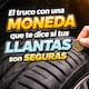 El truco con una moneda que te dice si las llantas de tu auto son seguras