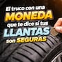El truco con una moneda que te dice si las llantas de tu auto son seguras