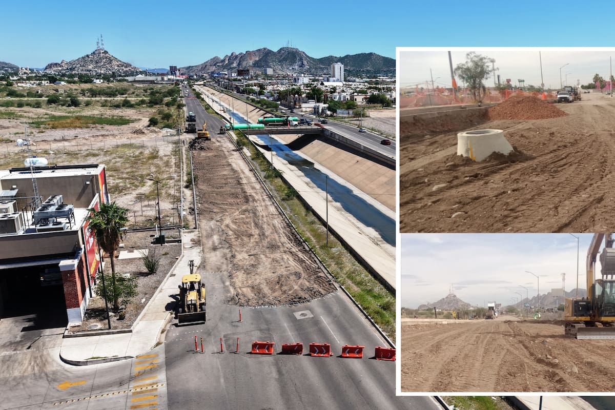 Obra en Paseo del Río Sonora, Hermosillo, llega al 90% de avance: ¿cuándo terminará?