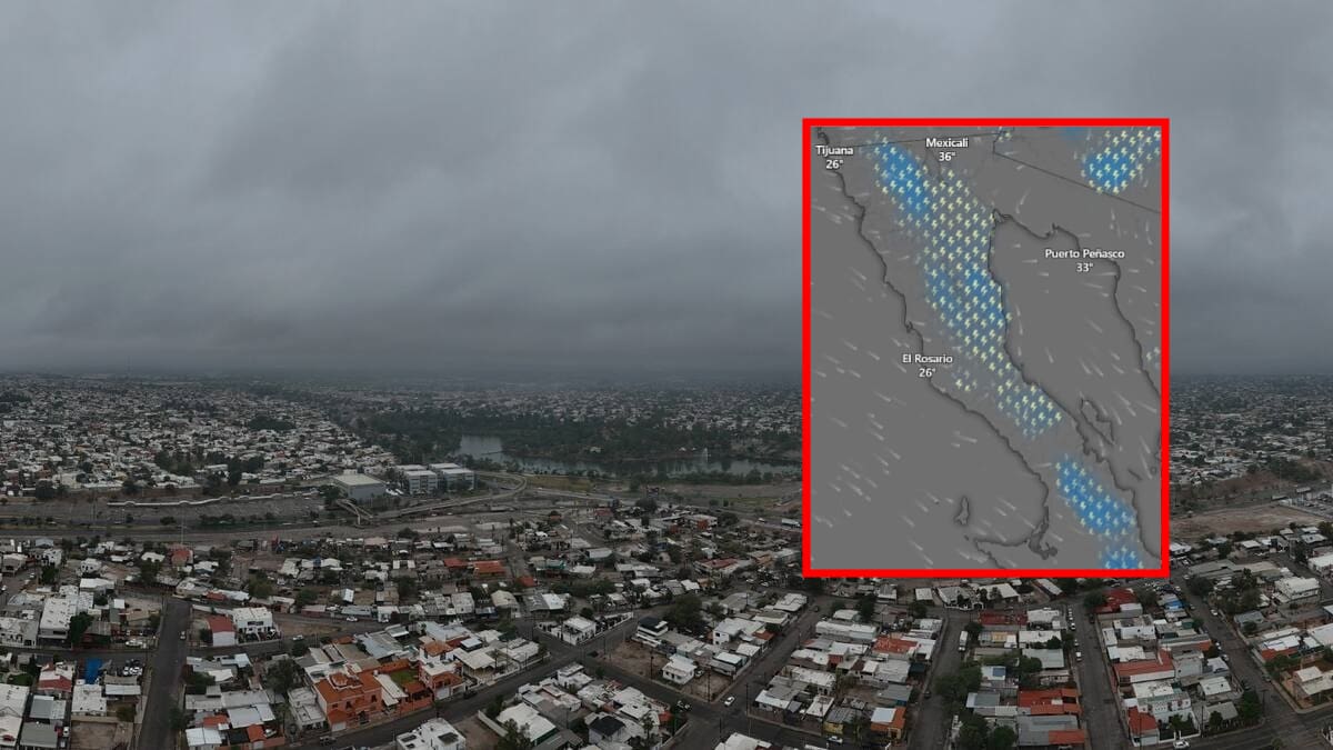 Se esperan lluvias para este jueves en Mexicali