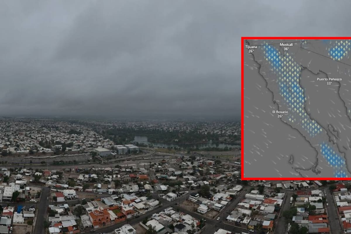 Se esperan lluvias para este jueves en Mexicali