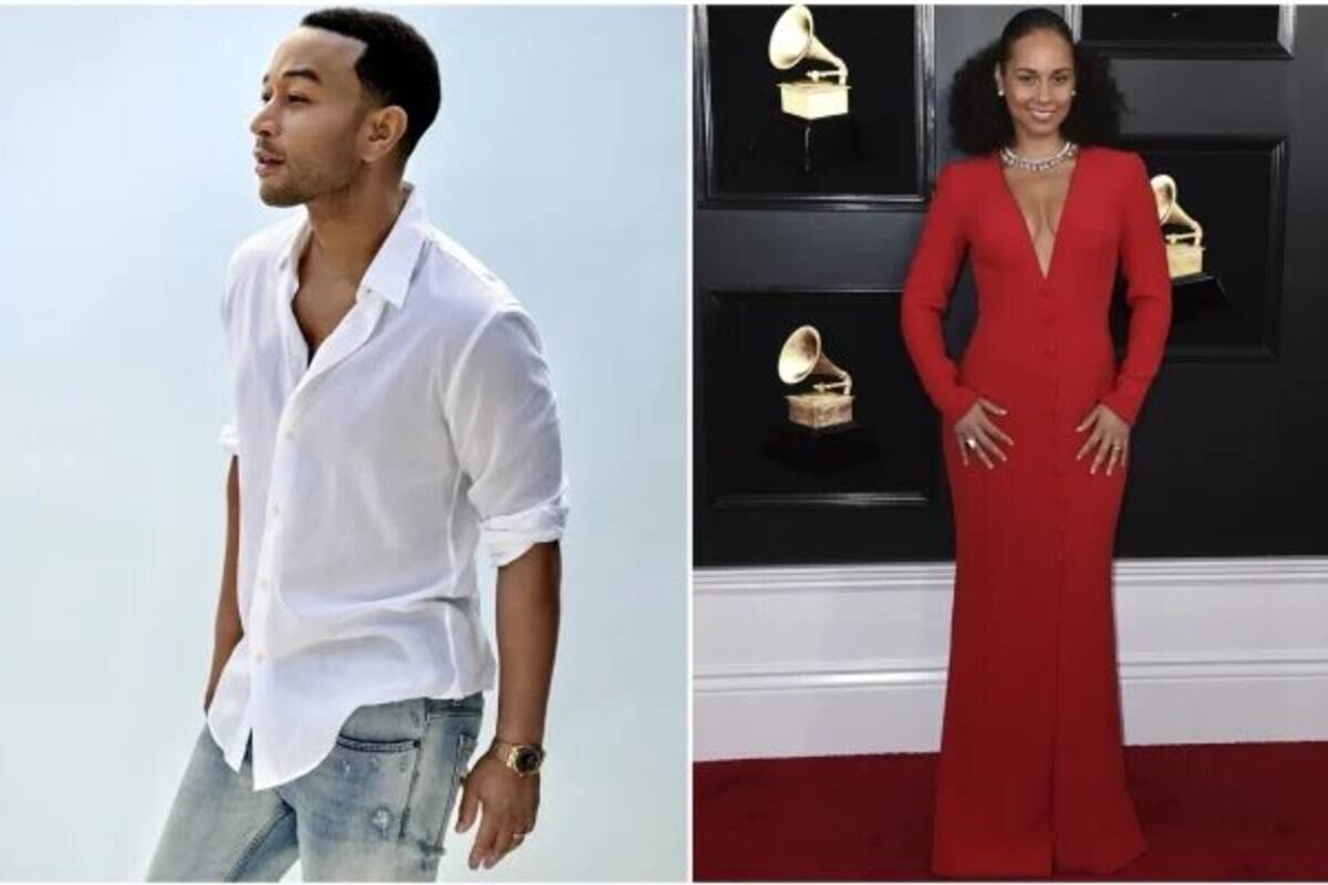 John Legend y Alicia Keys frente a frente en un duelo de pianos