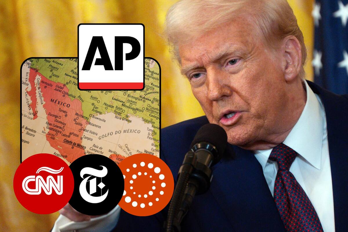Medios estadounidenses piden a Trump levantar el veto a Associated Press