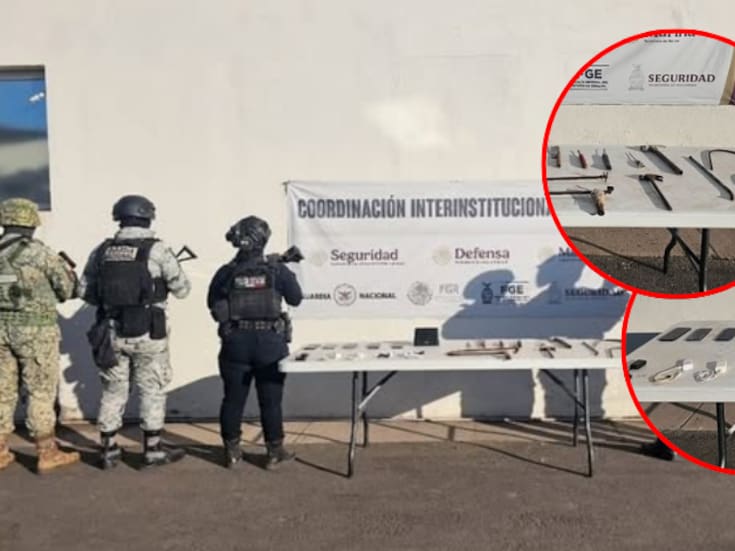 Nueva revisión en el penal de Aguaruto: hallan celulares, armas hechizas y objetos prohibidos en Culiacán