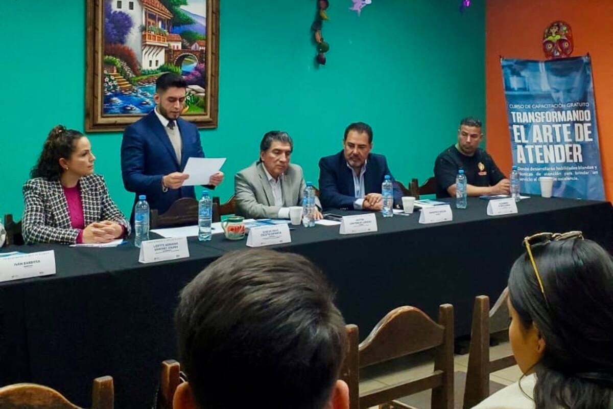 Capacitarán a restauranteros y hoteleros en mejorar su atención