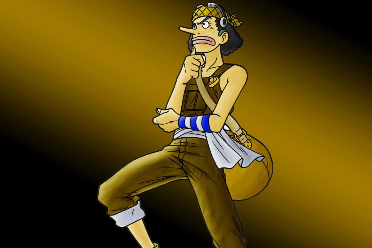 Usopp de One Piece sería un pirata muy apuesto en la vida real según la IA