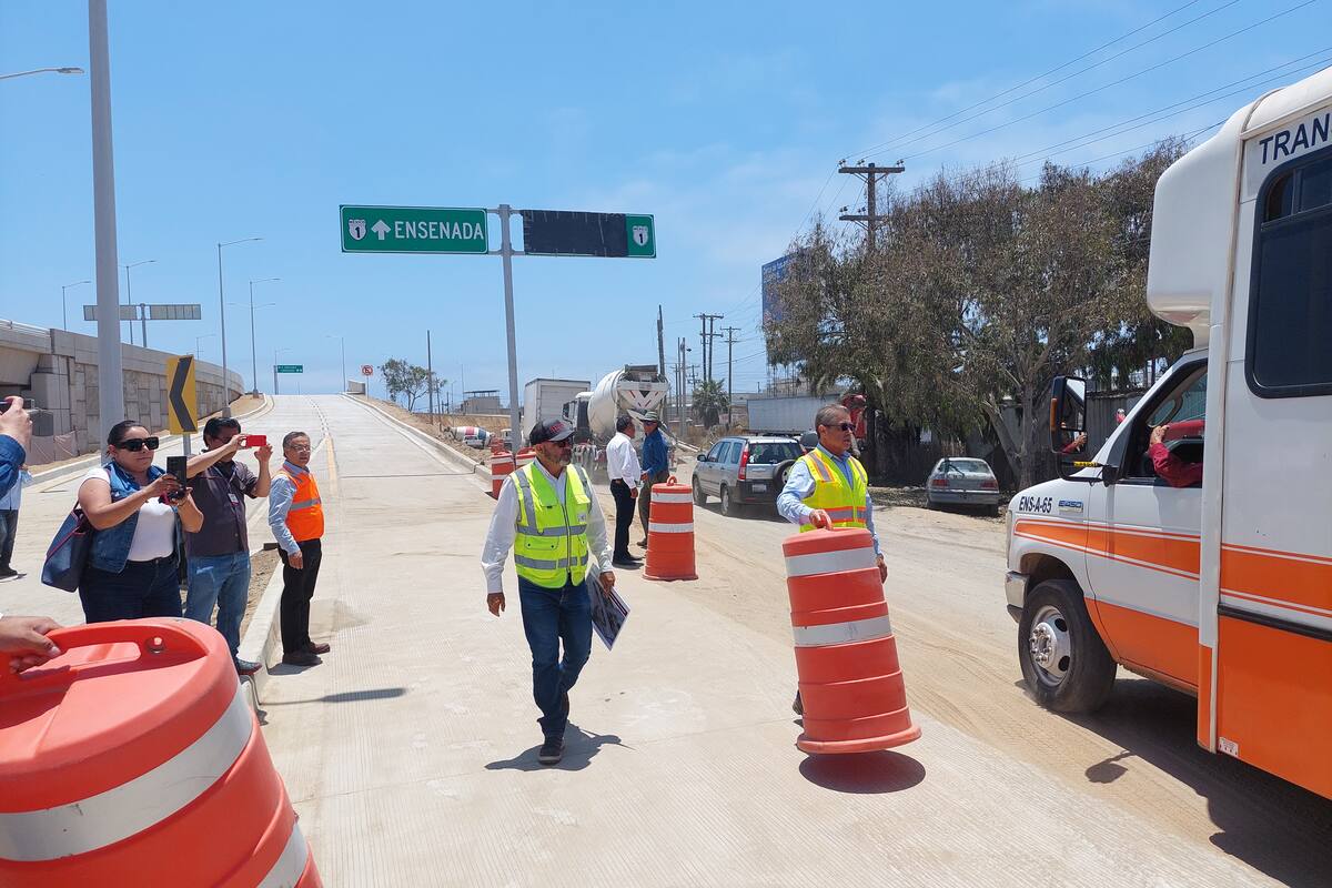 Nodo El Sauzal registra 95% de avance