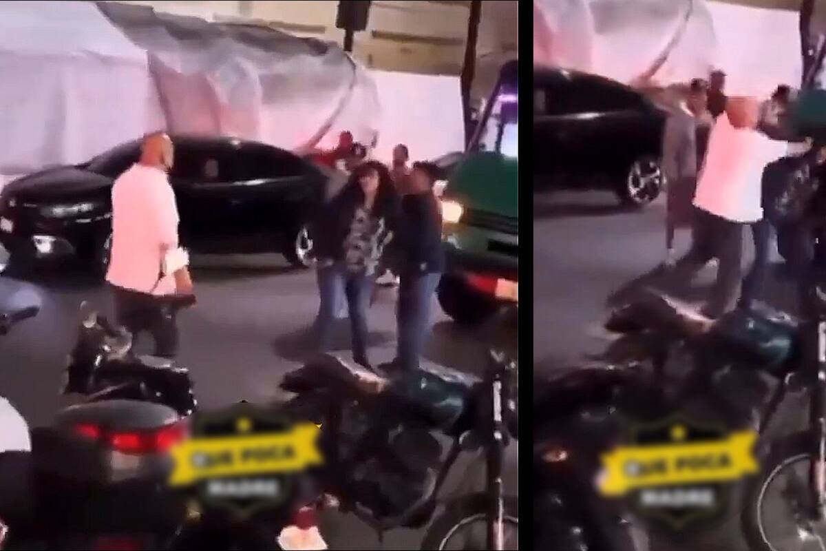 VIDEO: Chofer de microbús golpea a mujer en calles de CDMX