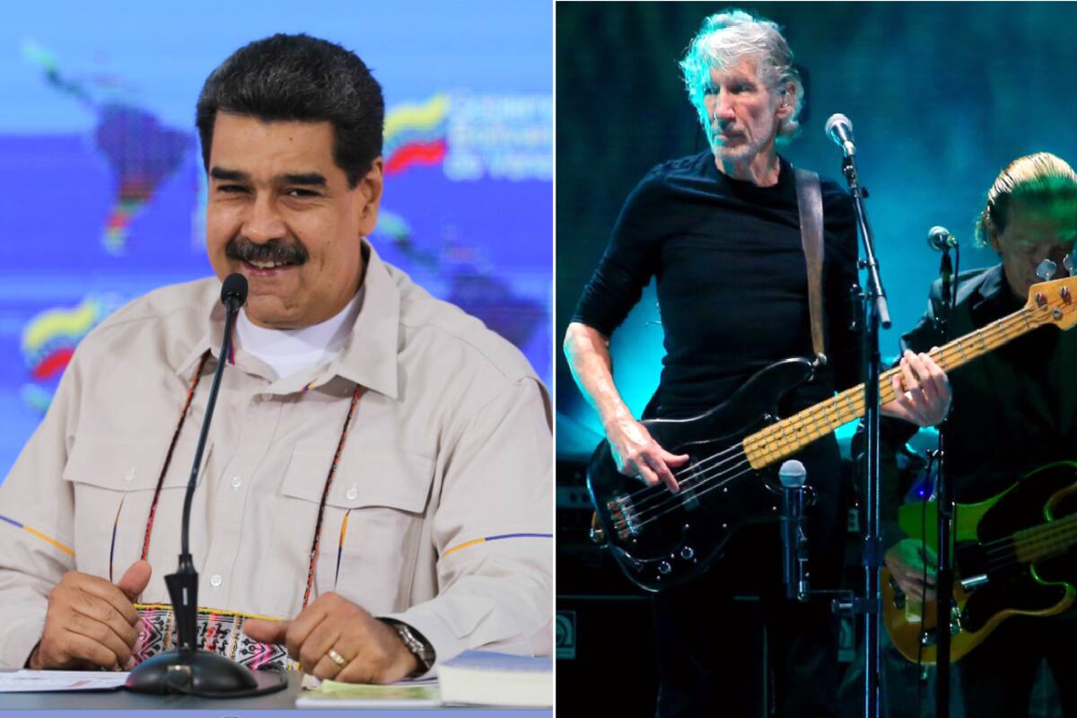 Maduro regala guitarra a Roger Waters por criticar a EU