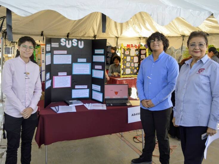 Jóvenes del Cbtis 21 muestran creatividad y talento en concurso de prototipos