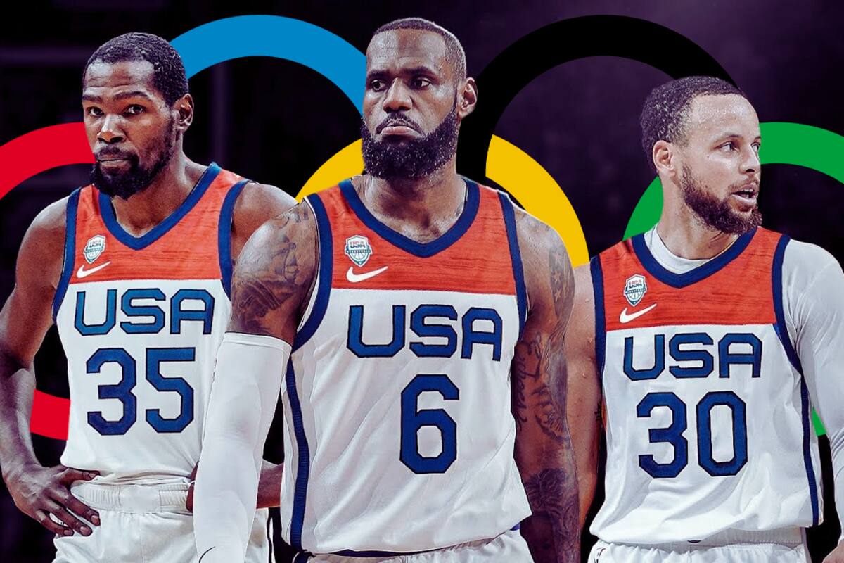 El equipo olímpico USA reúne a LeBron James y Stephen Curry para el campamento previo a los Juegos Olímpicos de 2024