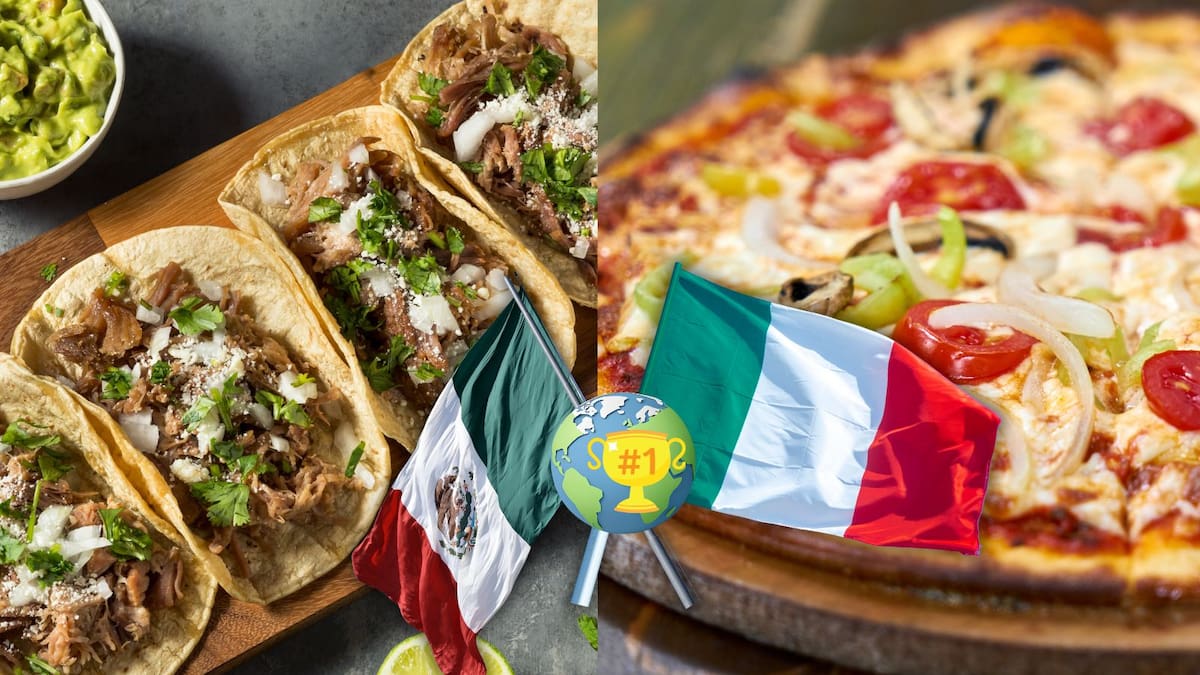 Italia vuelve a ‘coronarse’ como la mejor cocina del mundo en TasteAtlas 2025-2026 mientras México roza el Top 10 con estos platillos icónicos