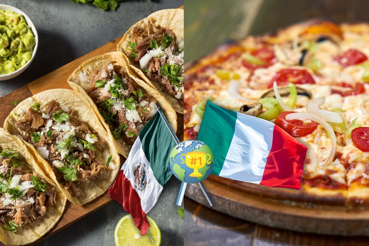 Italia vuelve a ‘coronarse’ como la mejor cocina del mundo en TasteAtlas 2025-2026 mientras México roza el Top 10 con estos platillos icónicos