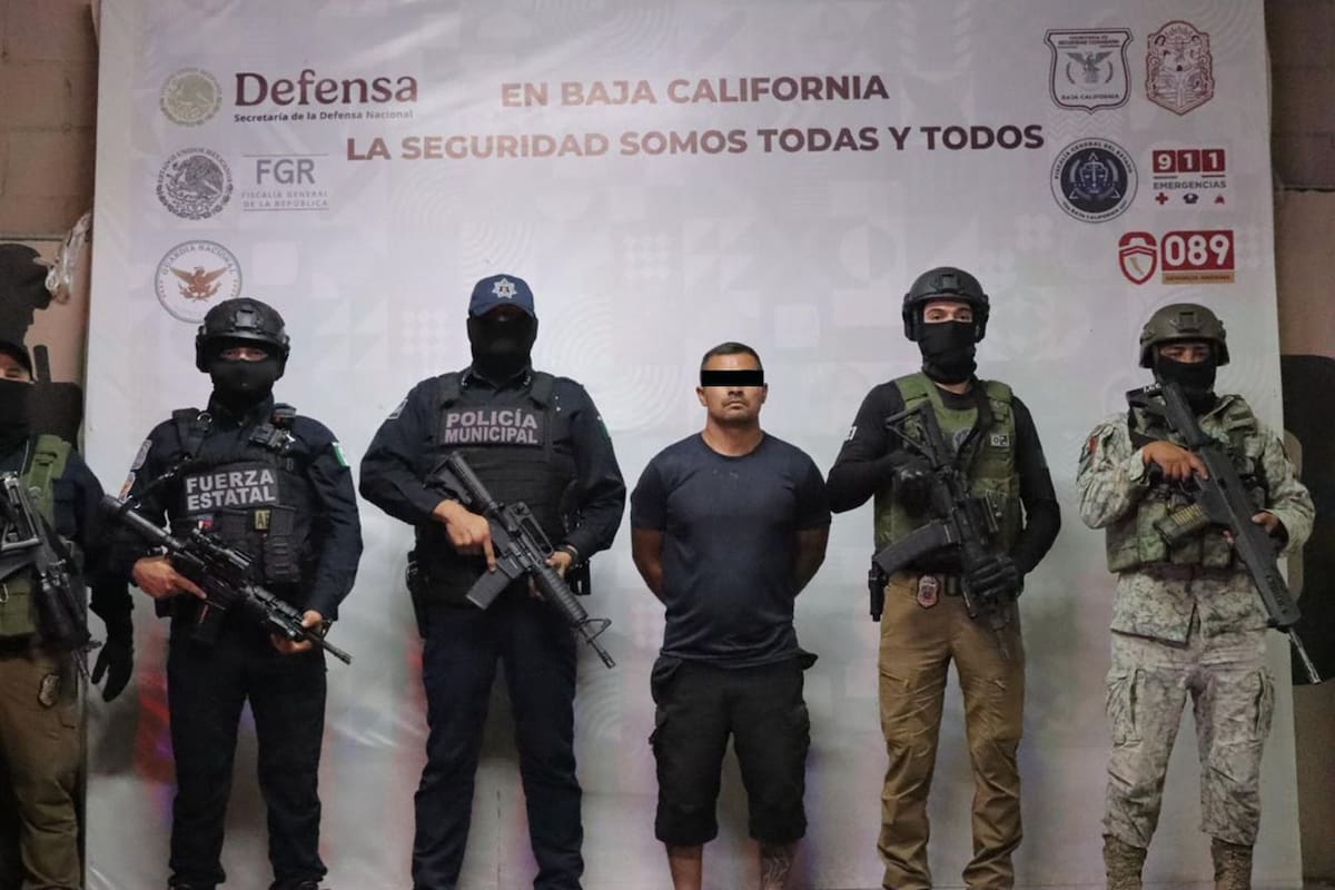 Detienen en Mexicali a “El Grillo”, buscado por homicidio con ventaja