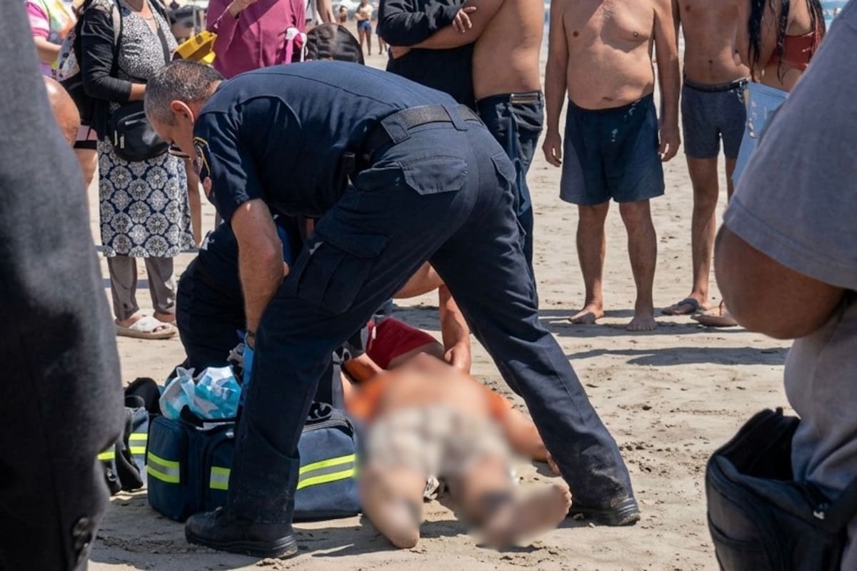 Muere joven de 24 años tras ahogarse en Playa Hermosa, en Ensenada
