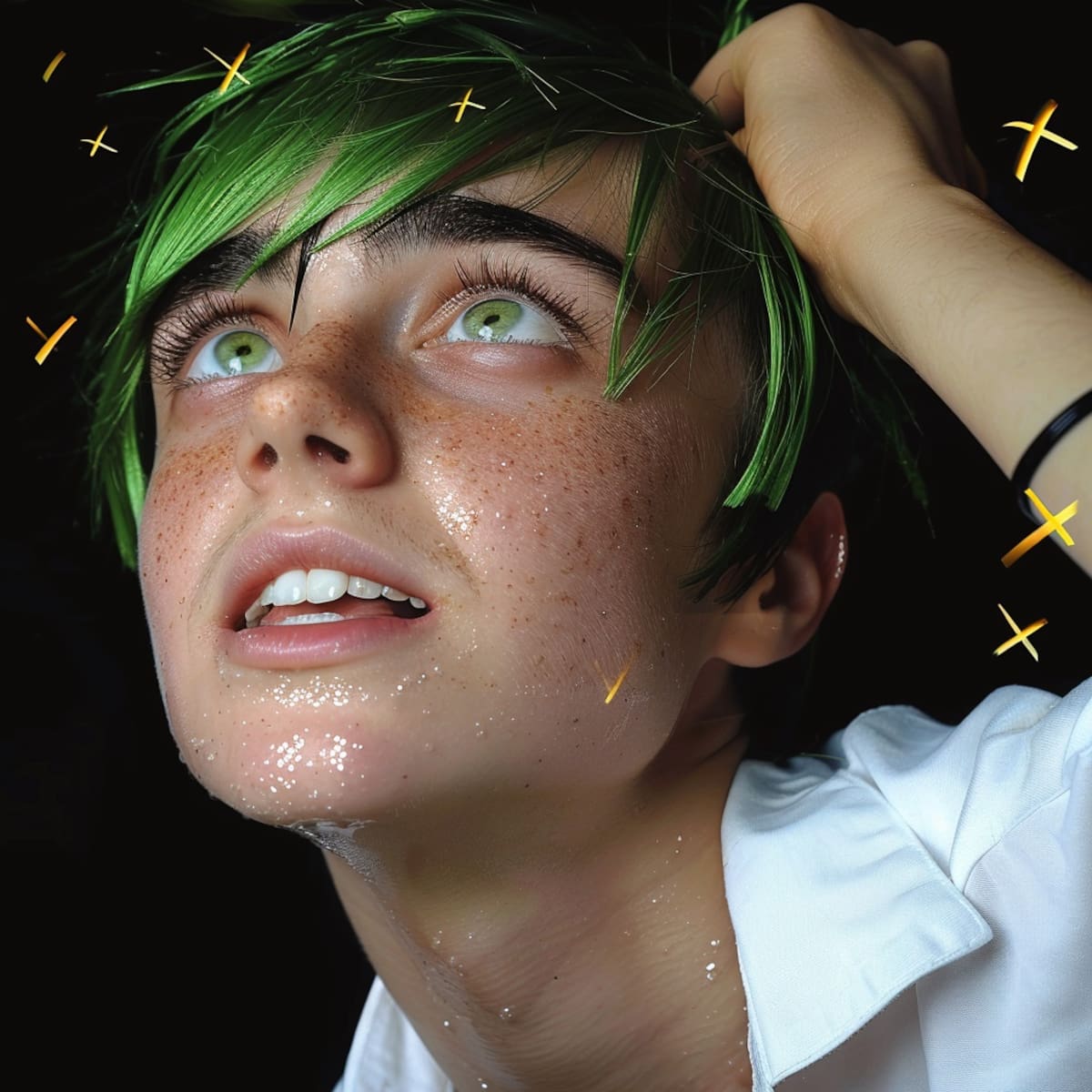 La magia cobra vida: Cosmo de 'Cosmo y Wanda', recreado con impresionante realismo por la Inteligencia Artificial de Midjourney