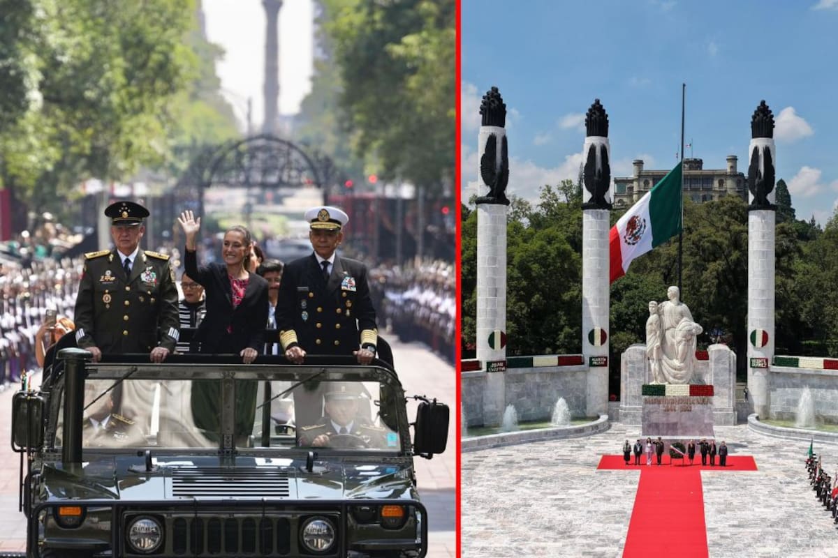 Claudia Sheinbaum encabeza la conmemoración del 178 aniversario de los Niños Héroes de Chapultepec