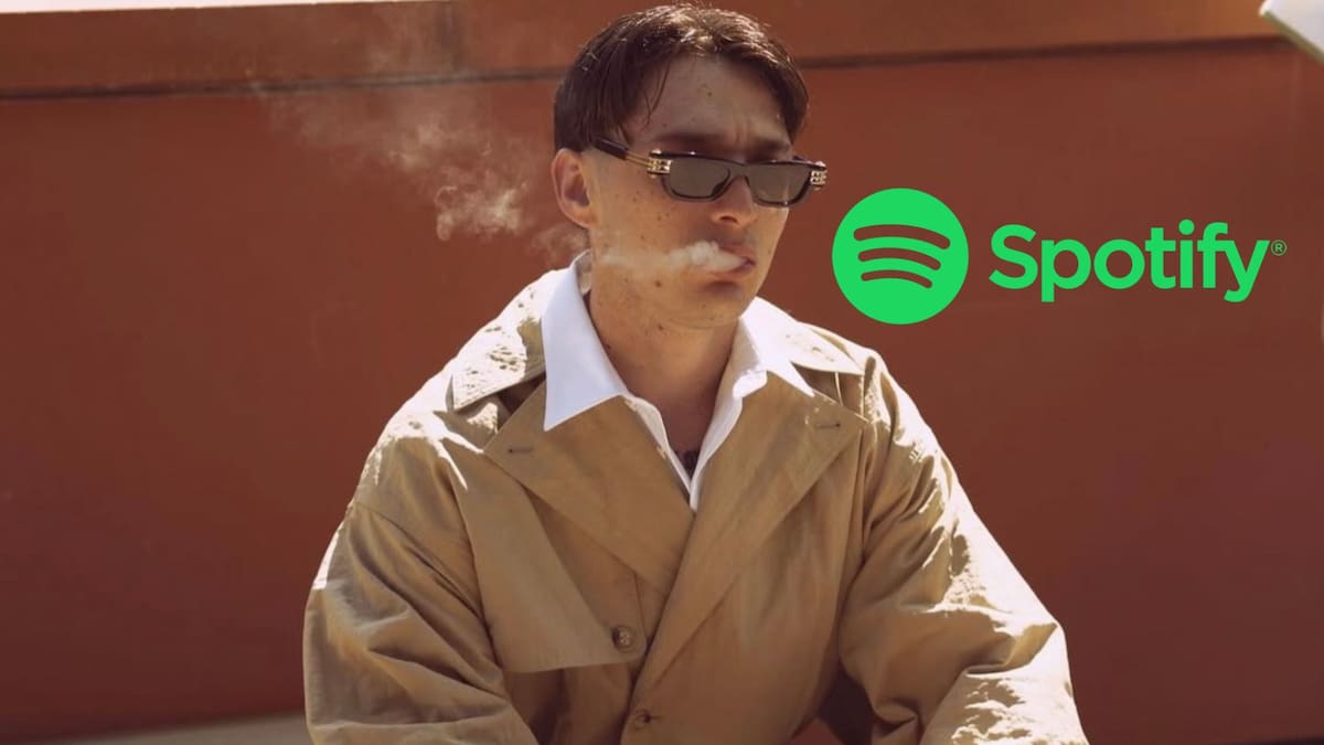 Peso Pluma destaca en Spotify Wrapped 2025: es el único mexicano dentro del top 10 mundial.