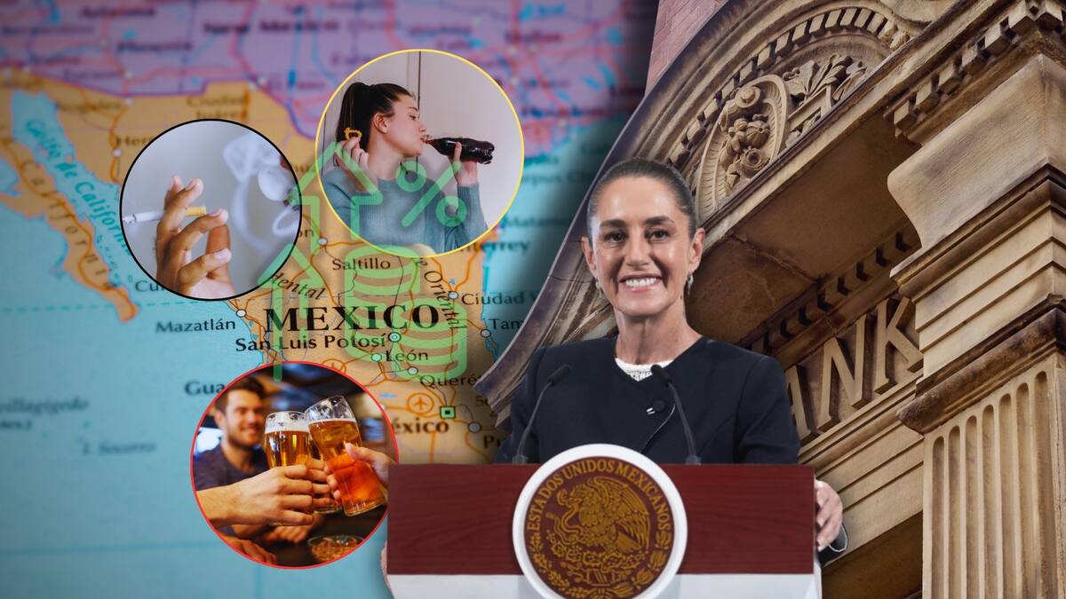 La urgencia que tiene el Gobierno de Sheinbaum para aumentar impuestos al tabaco, el alcohol y los refrescos azucarados