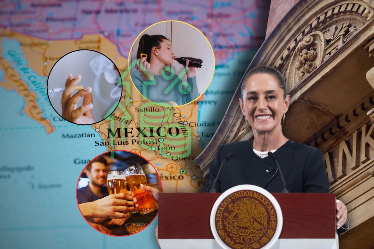 La urgencia que tiene el Gobierno de Sheinbaum para aumentar impuestos al tabaco, el alcohol y los refrescos azucarados