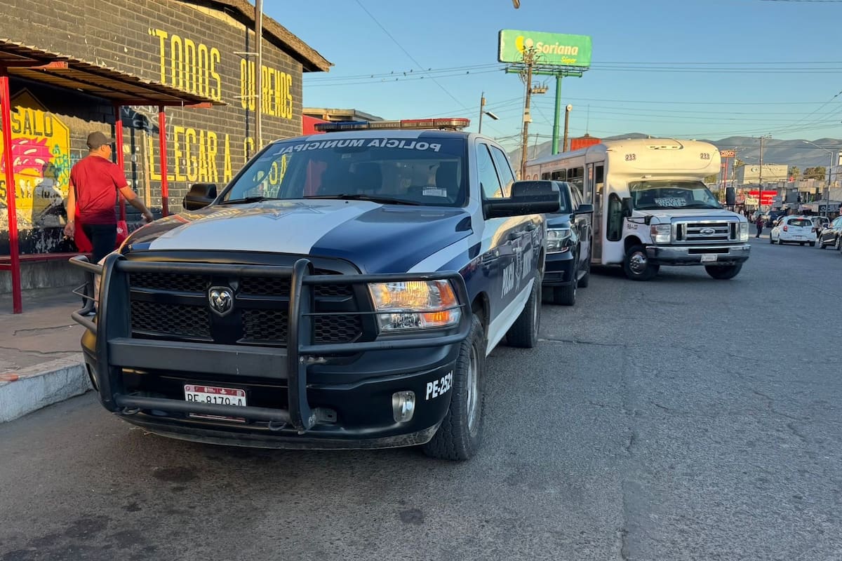 Refuerzan vigilancia del transporte público en Ensenada