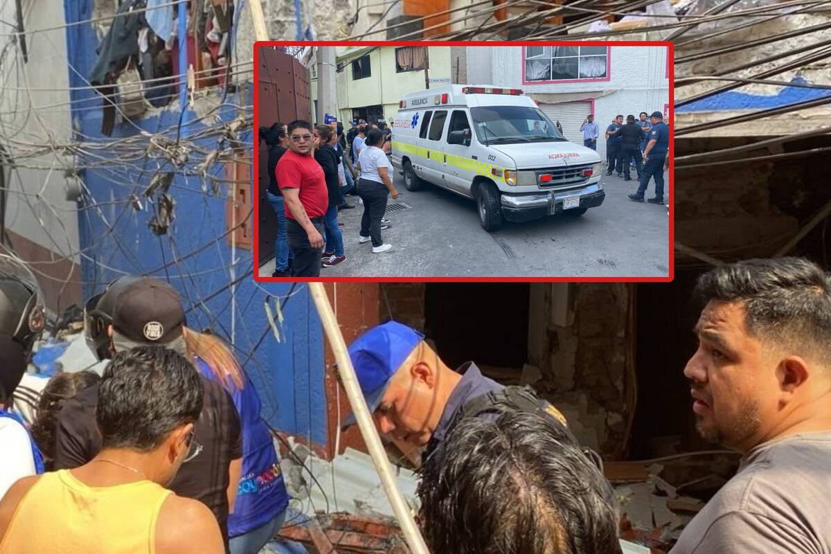 Reabastecen un tanque estacionario de gas y provoca explosión en barrio de Coyoacán; deja heridos entre ellos una menor de edad