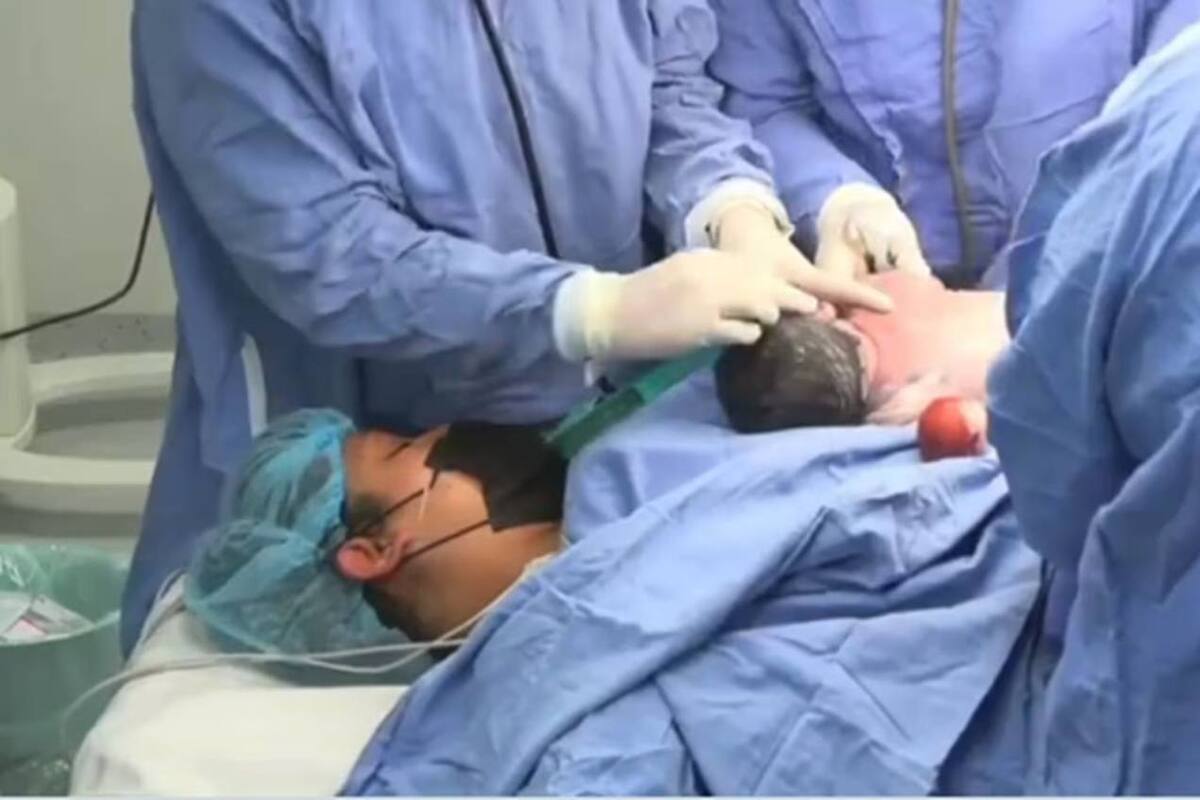El primer bebé del 2024 que nació en el IMSS se llama Mario Elian