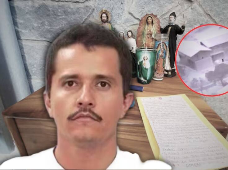 Altares, figuras religiosas y este salmo bíblico escrito a mano se hallaron en el refugio de “El Mencho” tras el operativo que lo llevó a la muerte